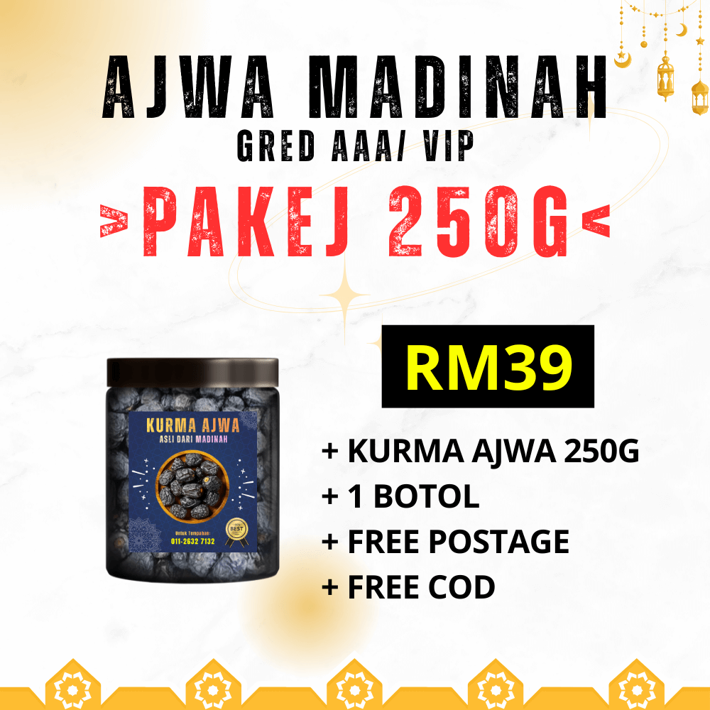 250G KURMA AJWA MADINAH – RM39